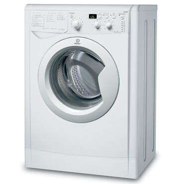 Стиральные машины: Стиральная машина Indesit, Б/у, Автомат, До 6 кг, Полноразмерная at lalafo.kg Стиральные машины: Стиральная машина Indesit, Б/у, Автомат, До 6 кг, Полноразмерная