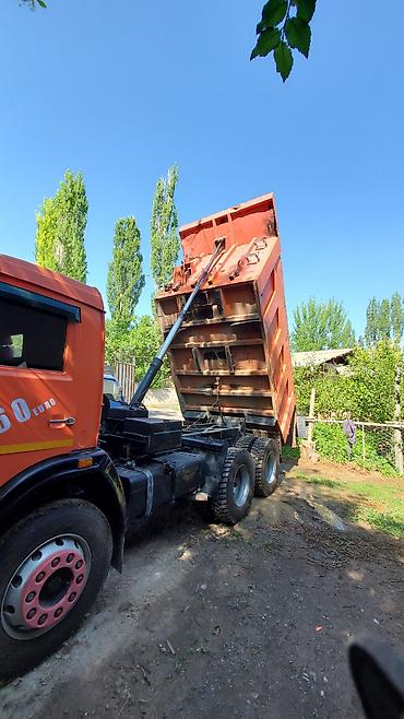 Другой строительный транспорт: КАМАЗ самосвал 65115, 6×4 - Оранжевый самосвал с кузовом увеличенного — 4