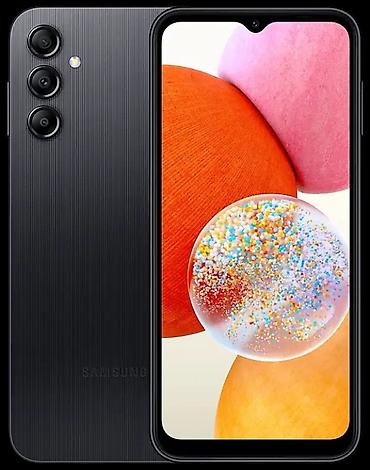 asus f15: Samsung Galaxy A14, Б/у, 64 ГБ, цвет - Черный, 2 SIM — 1
