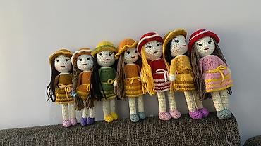 qız it adlari: Əl işləri – toxunma oyuncaqlar - Amigurumi texnikası ilə toxunmuş — 1