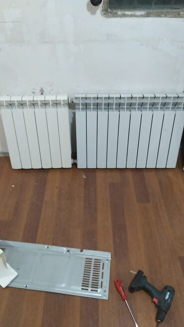 Plitələr və bişirmə panelləri: Seksiyali radiatorlar cemi 16 seksiya bir seksiyasi 7.50 Pərvin⁷ ✅ a4