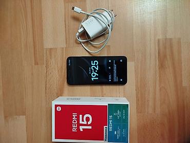 Mobil telefonlar: Redmi 256 GB, rəng - Qara, Barmaq izi, Face ID — 2