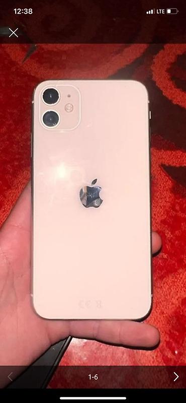 IPhone 11, белый есть выгорание на экране не видно по состоянию идиал
