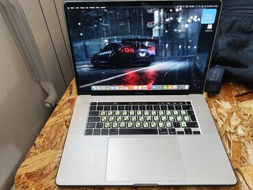 макбук про 2019: Ноутбук, Apple, 16 ГБ ОЭТ, Intel Core i9, 16 ", Колдонулган, эс тутум SSD