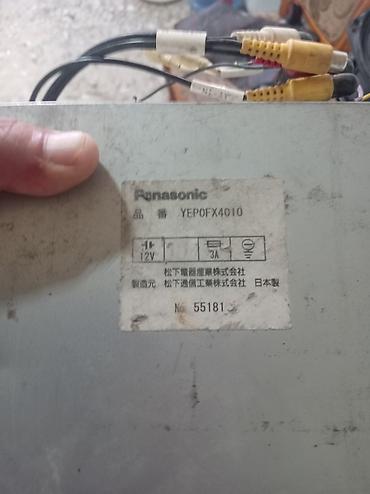 nintendo switch qiymeti: Panasonic YEP0FX4010 avtomobil multimedia bloku - Marka/model — 2