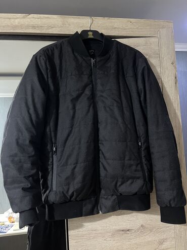 куртка на осень мужская: Куртка M (EU 38), цвет - Серый