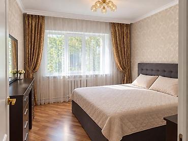 Квартиры: 3 комнаты, 82 м², Асанбай мкр 106 серия, 2 этаж, Евроремонт — 8