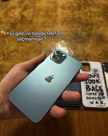 iphone 12 pro ucuz: IPhone 12 Pro, 128 GB, Göy, Face ID — 1