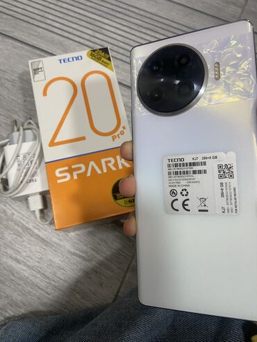 iphone pro max 13 dubai: Tecno Spark 20 Pro, 256 GB, rəng - Ağ