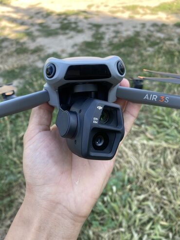 дрон купить бишкек: DJI Air 3s fly more combo Пулть Rc 2 с экраном Полный комплект 3