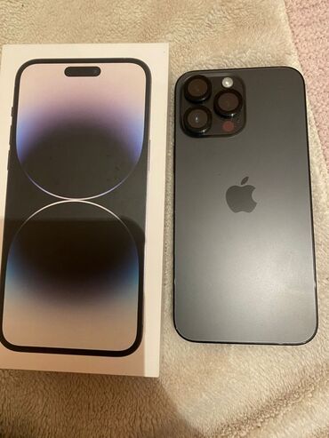 телефон айфон 14 про макс: IPhone 14 Pro, Колдонулган, Кара, Куту