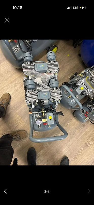 Компрессоры: Безмасляный воздушный компрессор MINGBAO 1280WX2/50L Основные — 3