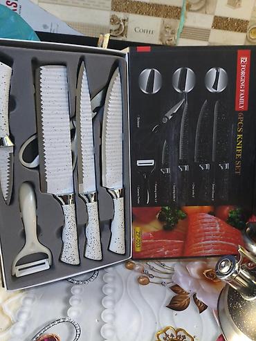Bıçaqlar: FORGING FAMILY 6 PCS KNIFE SET – ZP-003 Mətbəx üçün komplekt: - 8" — 1