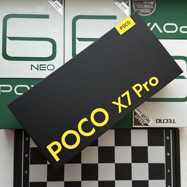 телефон блек шарк: Poco X7 Pro, Жаңы, 256 ГБ, түсү - Кара, 2 SIM