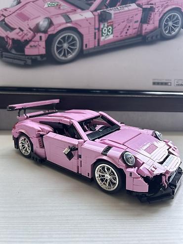 Konstruktorlar: Lego Konstruksiya maşın modeli – çəhrayı rəngdə idman kupe - Model — 5
