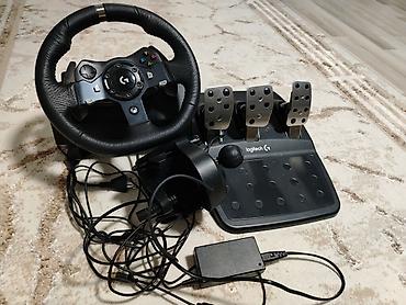kompüterlər ucuz: Logitech G920 sükan və pedallar dəsti - İki mühərrikli force — 1