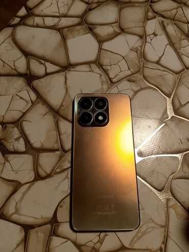 cin kredit 1 azn: Honor X8b, 256 GB, rəng - Qızılı, İki sim kartlı