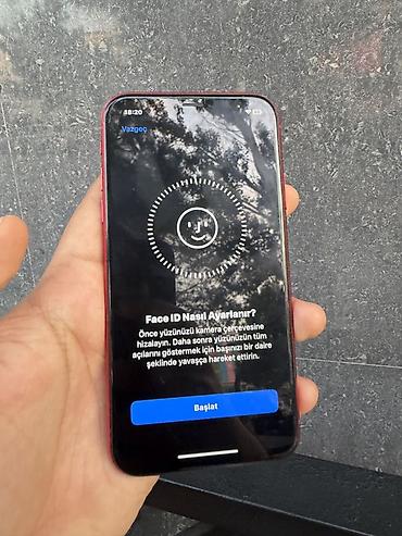 iphone x qiyməti: IPhone Xr, 64 GB, Qırmızı, Face ID — 2