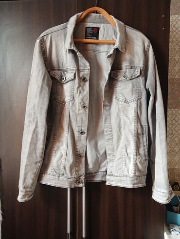 Kurtkalar: ESPİRİ DENİM cins gödəkçə. Kişi üçün. isti saxlayır.Əyində super — 1