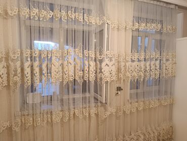 Pərdə və tüllər: İşlənmiş, Pərdə, rəng - Bej, Ünvandan götürmə
