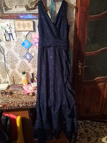 женские мокасины из текстиля: Zərif gecə/libas - Rəng: Tünd göy (navy) - Parça: Ajurlu/dantelli