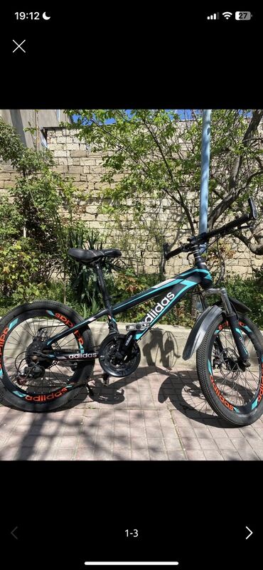 velosiped 24 luk: İşlənmiş İki təkərli Uşaq velosipedi Adidas, 24", Ünvandan götürmə