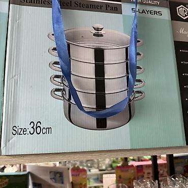 поровой: Пароварка из нержавеющей стали (Stainless steel Steamer Pan) - — 3