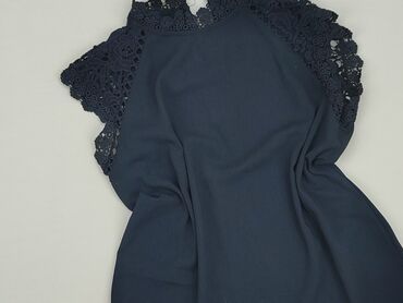 bluzki koszulowe niebieska: Blouse, M (EU 38), condition - Very good