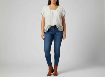 bluzki na krótki rękaw damskie plus size: Bluzka damska, rozmiar XL