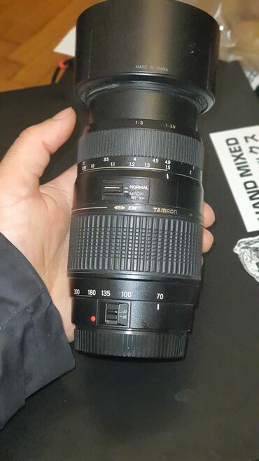 canon lens: Tamron 70-200 mm lens