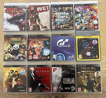 Oyun diskləri: PlayStation oyun diskləri – PS2, PS3, PS4 üçün — 6