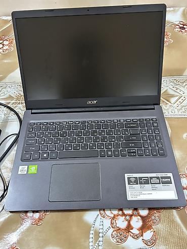 diz ustu komputerlər: Acer Aspire 3 noutbuku - Model: Acer Aspire 3 (A315-56G-53A4 etiketdə — 4