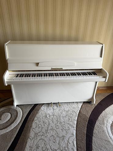Pianolar: Zimmermann Alman pianosu kiçik ölçülü hazır köklənib Xüsusiyyətlər: - — 10