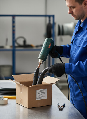 бу клемдер: Термоусаживаемая муфта KAMA 3СТП-10-70/120 для соединения силовых