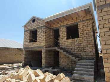 yasamalda tecili satilan heyet evleri: Masazır 3 otaqlı, 72 kv. m, Təmirsiz