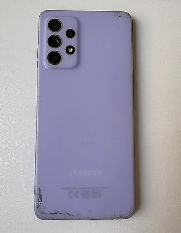 Samsung Galaxy A52, 128 GB, rəng - Bənövşəyi, Face ID, Sensor, İki sim kartlı lalafo.az -da Samsung Galaxy A52, 128 GB, rəng - Bənövşəyi, Face ID, Sensor, İki sim kartlı