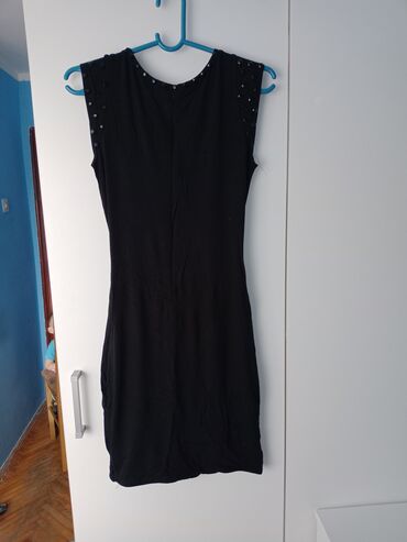 crna pletena haljina: Haljina