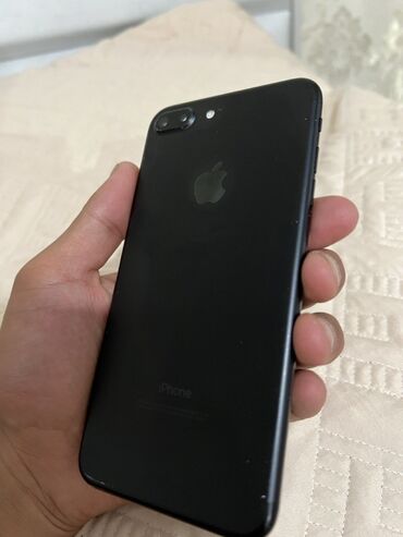 покко х3: IPhone 7 Plus, Б/у, 128 ГБ, Black Titanium, 100 %