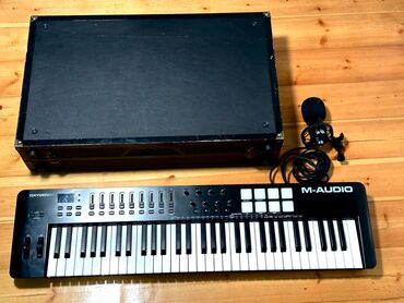 klaviatura: Midi-klaviatura, M-Audio, İşlənmiş