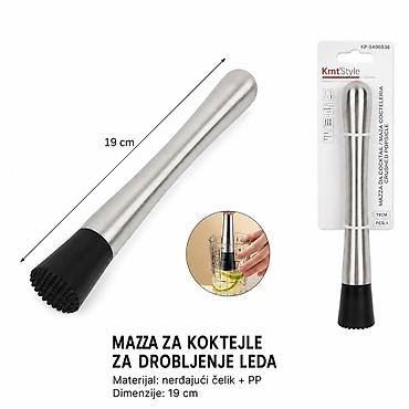 KMT Style mazza za koktele – drobilica leda Opis: - Praktičan elektro na lalafo.rs KMT Style mazza za koktele – drobilica leda Opis: - Praktičan elektro