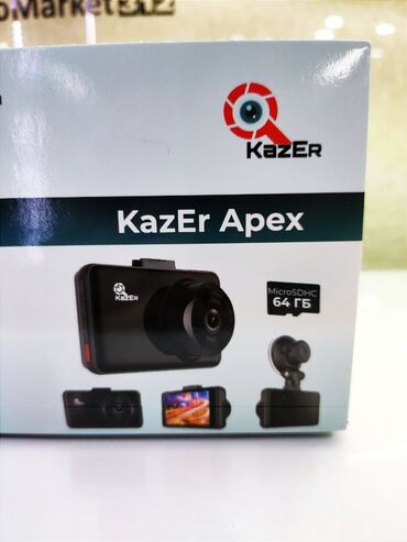 видеорегистратор цена бишкек: Видеорегистратор kazer apex! Очень хорошее качество съемки днем и
