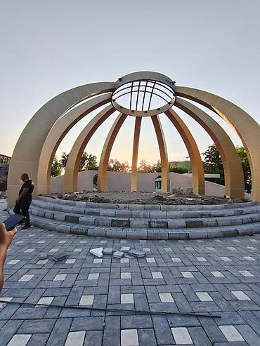 метражные ковры: Тротуарная плитка «Кирпич с вставкой» — модульная система для мощения — 4