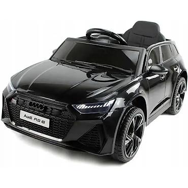 obuca bata sandale: Audi RS6 – Licencirani auto na akumulator za decu (crni) Šifra — 4