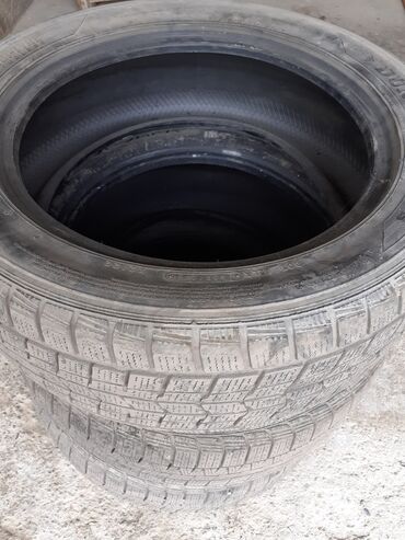 битий авто: Шины 215 / 55 / R 17, Зима, Б/у, Пара, Легковые, Япония, Dunlop