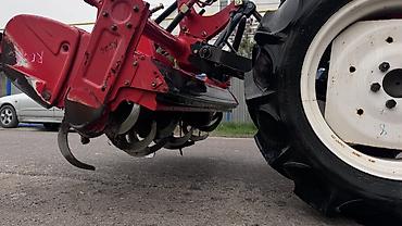 Мини-тракторы YANMAR: Янмар 26 ат куч. Фреза Соко Ковша Мини-трактор Yanmar с передним — 11