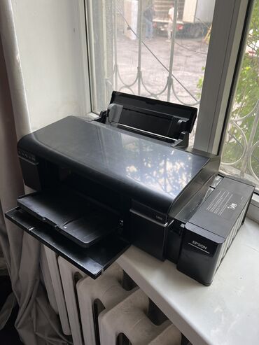 Компьютеры, ноутбуки и планшеты: Принтер струйный Epson L805 с системой непрерывной подачи чернил