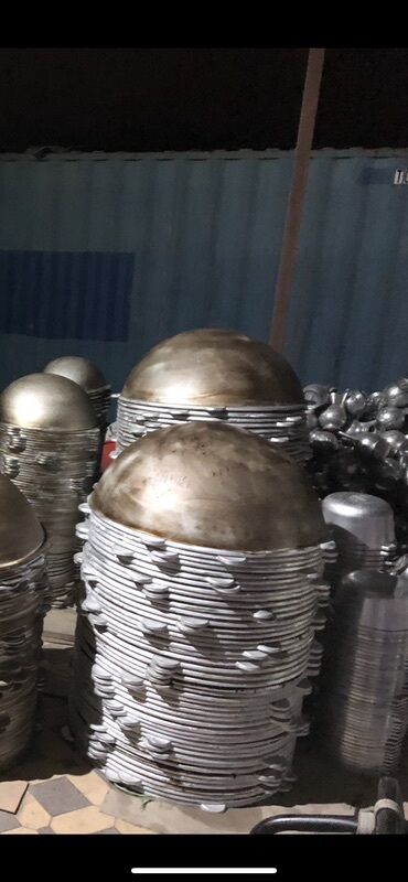 Казаны: Алюминиевый казан/таз для приготовления на открытом огне и больших — 5