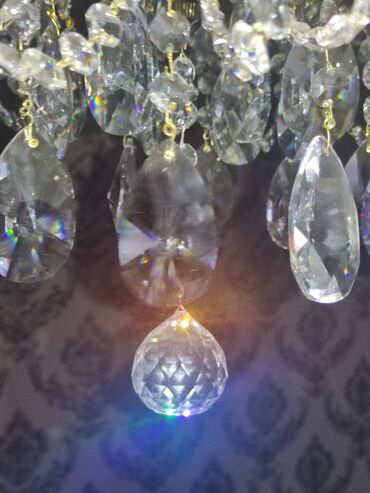 Çilçıraqlar: Çılçıraq, 10 və daha çox lampa, Xrustal — 8