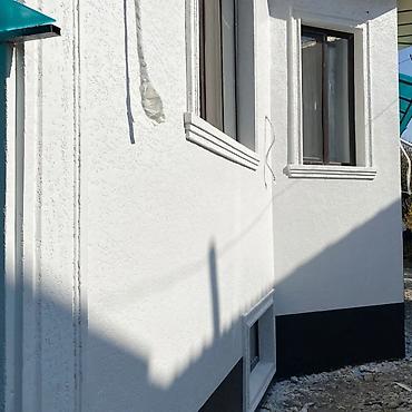 Фасадные работы: Фасад жидкий травертин 1000 сомдан 1300 сомгача туникафон жумуш — 12