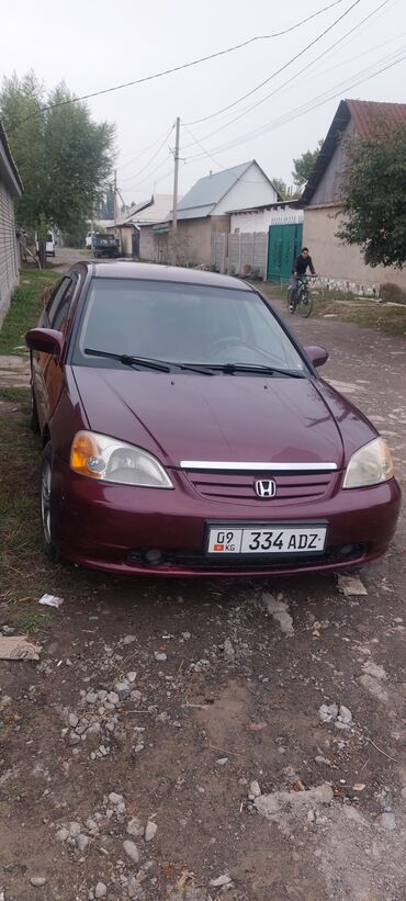 хонда африка: Honda Civic: 2003 г., 1.7 л, Механика, Бензин, Седан